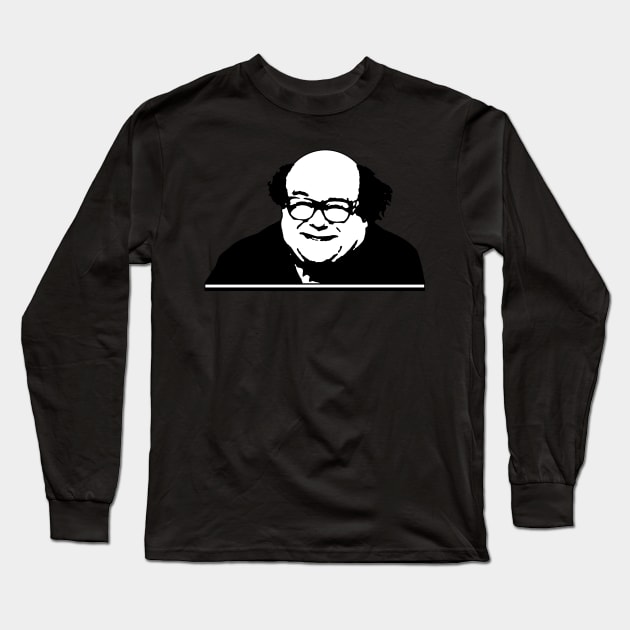 Danny DeVito Long Sleeve T-Shirt by HamSambro